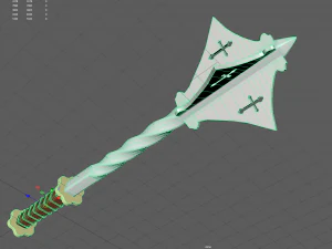 greek mace 3D Model