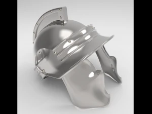 greek helmet 3D Model