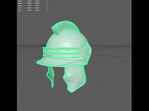 greek helmet 3Dモデル