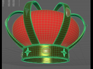 king crown 3D Модель