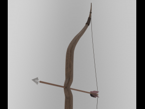 antique arrow arch 3D मॉडल