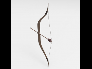 antique arrow arch 3D मॉडल