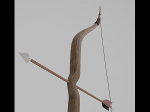 antique arrow arch 3D मॉडल