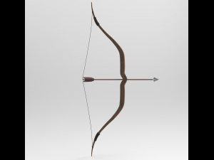 antique arrow arch 3D मॉडल
