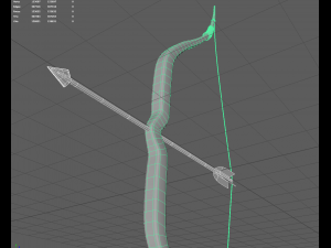 antique arrow arch 3D मॉडल
