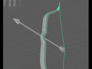antique arrow arch 3D Model