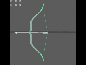 antique arrow arch 3D मॉडल