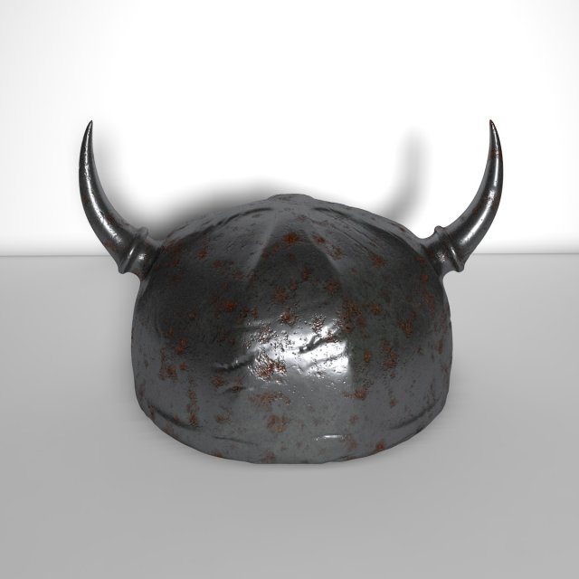 viking helmet Modelo 3D .c4d .max .obj .3ds .fbx .stl .blend 