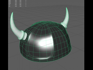 viking helmet Modelo 3D