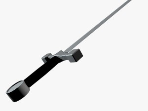 lowpoly sword Modello 3D