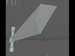 lowpoly sword Modello 3D