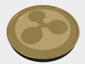 ripple coin 3D Model