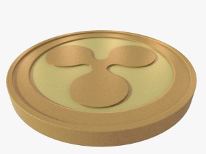 ripple coin 3D Model