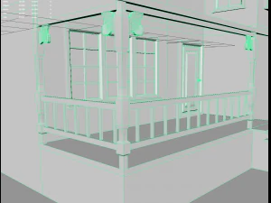 低聚房子 3D 模型
