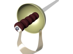 knight sword Modello 3D