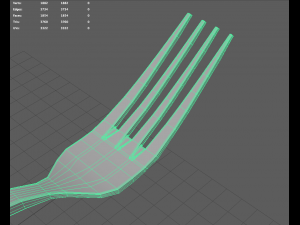 high quality fork Modelo 3D