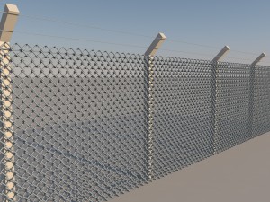 low poly wire netting Modelo 3D