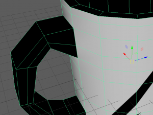 low poly metallica mug 3D 模型