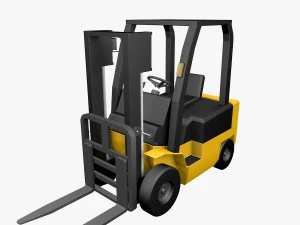 carrelli elevatori Modello 3D