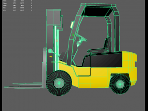 forklifts Model 3D