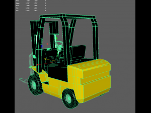 forklifts Model 3D