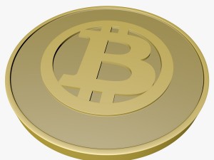 bitcoin Modelo 3D
