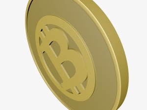 bitcoin Modelo 3D