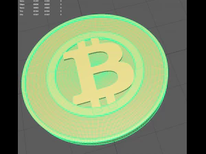 bitcoin 3D Model