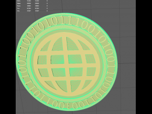 bitcoin Modelo 3D