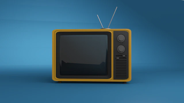retro tv 3d model 3D Model .c4d .max .obj .3ds .fbx .stl .blend