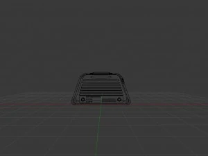 retro radio 3d model 3D Model