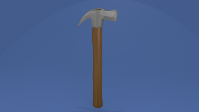 hammer 3d model Modello 3D .c4d .max .obj .3ds .fbx .stl .blend 