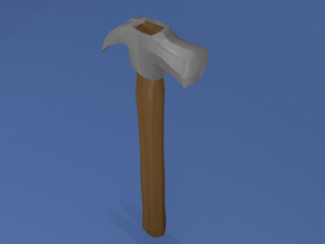 hammer 3d model Modello 3D