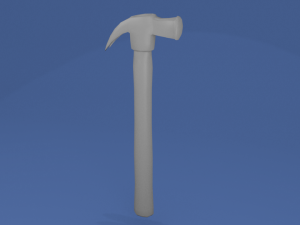 hammer 3d model Modello 3D