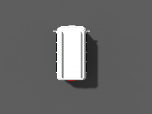 voxel kombi - low-poly 3D Модель