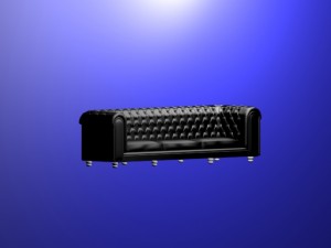 couch chesterfield Modèle 3D