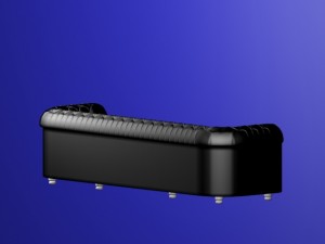 couch chesterfield Modèle 3D