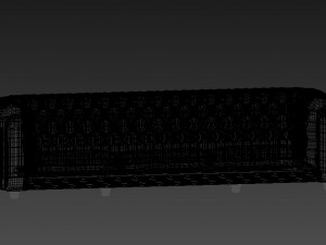 couch chesterfield Modèle 3D