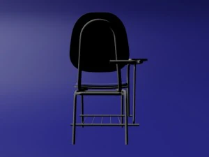 school desk 3d model 3D Model