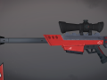 Sniper rifle Modèle 3D