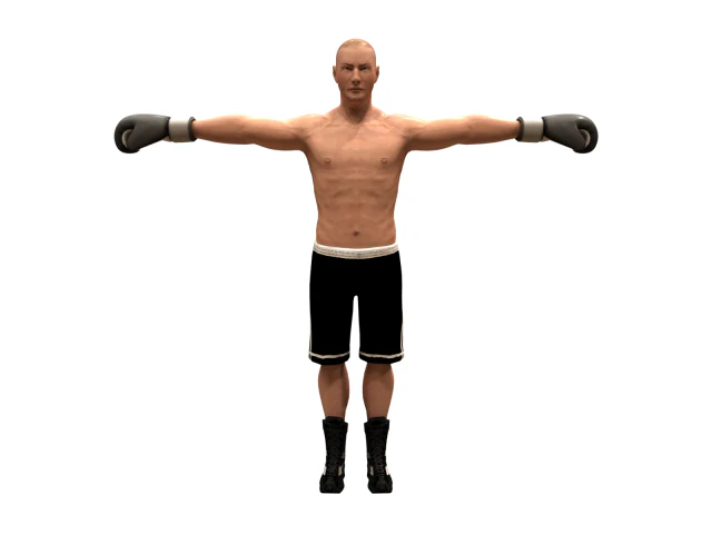 equipamento de boxeador Modelo 3D .c4d .max .obj .3ds .fbx .stl .blend