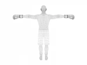 equipamento de boxeador Modelo 3D