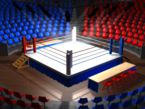 boxing ring 3D Model