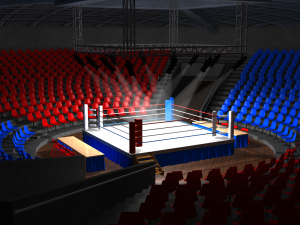 boxing ring 3D Model