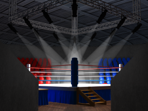 boxing ring 3D Model