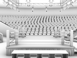 boxing ring 3D Model