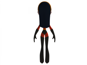violet Modelo 3D