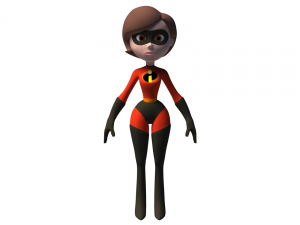 elastigirl 3D मॉडल