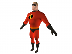 mr incredible 3D Модель