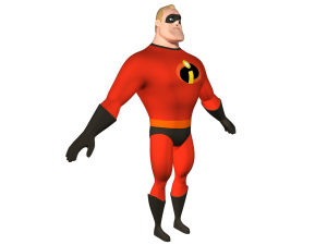 mr incredible 3D Модель